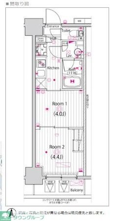 ガーラ・ステーション川崎平間の物件間取画像